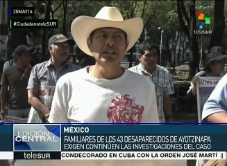 México: padres de los 43 exigen veracidad en investigación del caso