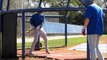 Yeltsin Gudino batting practice - Toronto Blue Jays prospect