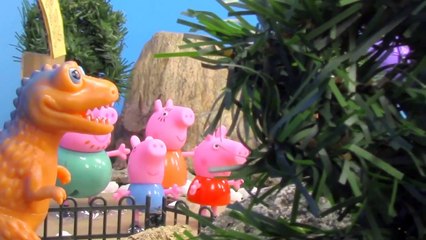 Peppa Pig Toy Dinosaur Park Play Doh Surprise Eggs