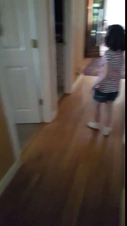 Little girl gone nuts