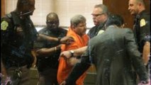 Mich. shooting spree suspect dragged out of court after outburst