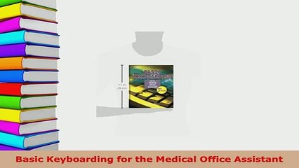 PDF  Basic Keyboarding for the Medical Office Assistant PDF Online