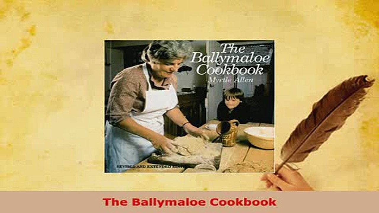 Download  The Ballymaloe Cookbook PDF Full Ebook
