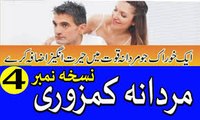 Mardana kamzori ka ilaj part 4 - Mardana Quwat Men izafa Karen urdu hindi