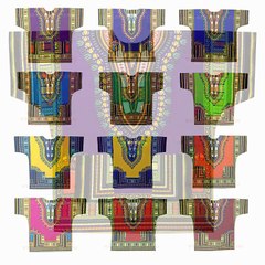 DASHIKI SHIRT AND AFRICAN DRESSES FOR SALE WITH MANY COLORS