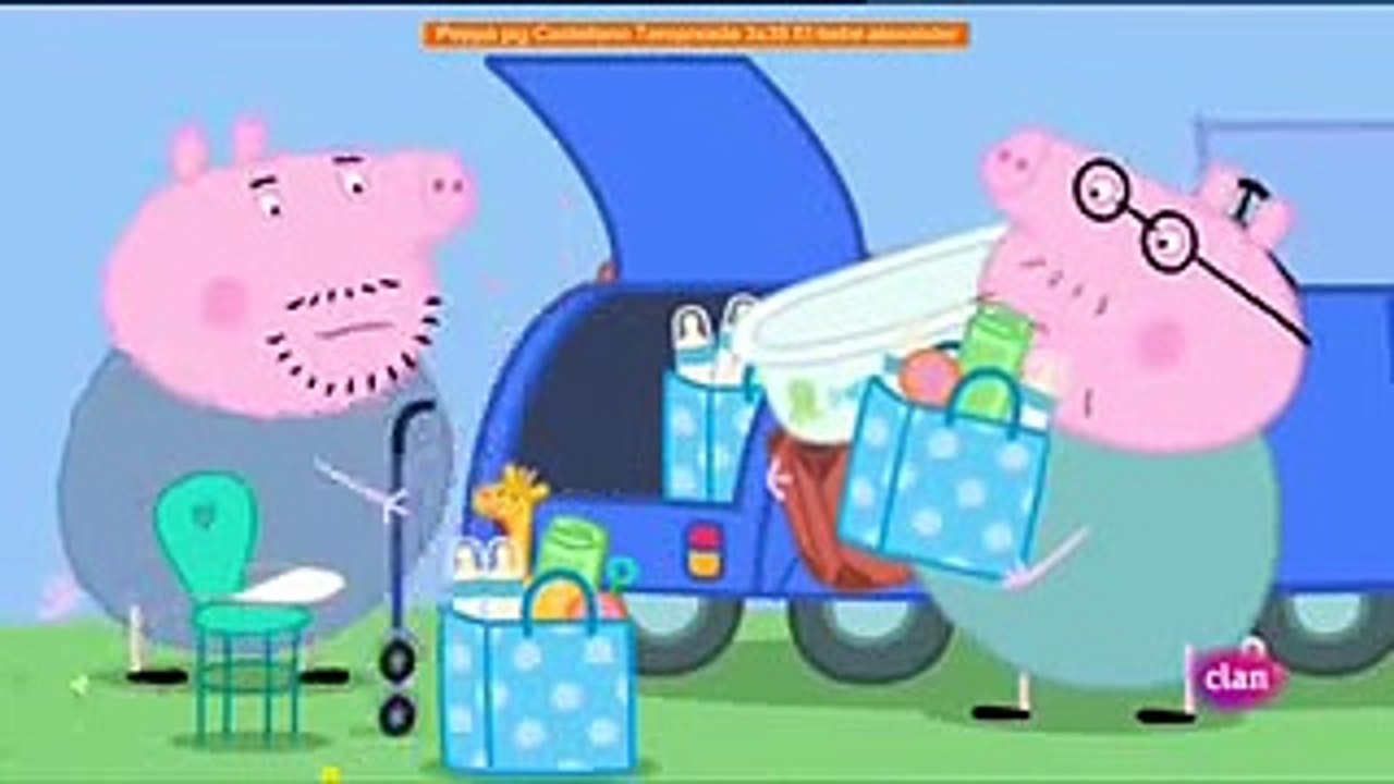 Peppa pig Castellano Temporada 3x35 El bebe alexander