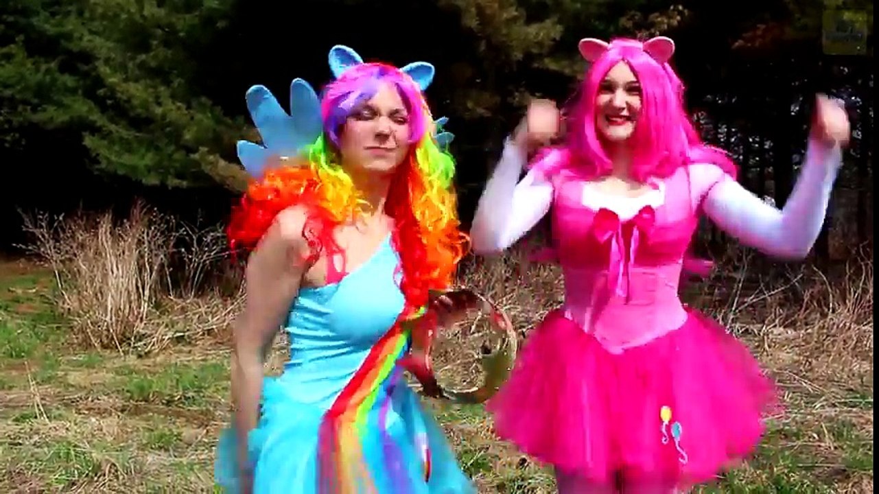 Frozen Elsa & MY LITTLE PONY! W_ Spiderman, Pink Spidergirl, Joker, Spiderbaby, Catwoman & Hulk -)