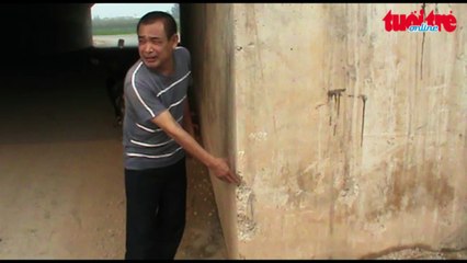 Bêtông hầm chui như “kẹo lạc không đường”