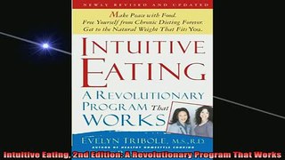 READ book  Intuitive Eating 2nd Edition A Revolutionary Program That Works Free Online