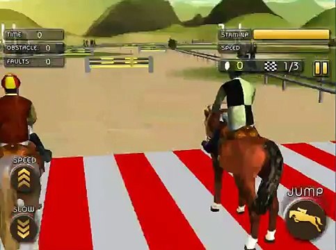 Horse Racing Simulator 3D Real Jockey Riding Simulation Game On Mountains Derby Track iOS Gameplay