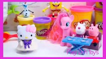 PLAY DOH Ice Cream Parlor ★ Peppa Pig Frozen Toys - (Best playdough videos)