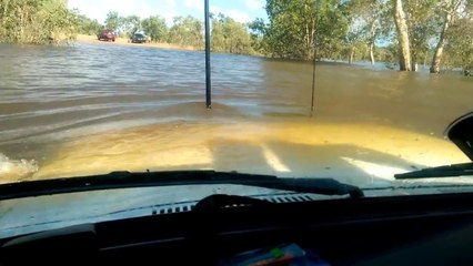 Land Cruiser Deep Water Crossing