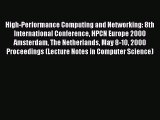 [PDF] High-Performance Computing and Networking: 8th International Conference HPCN Europe 2000