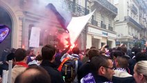 SCO Angers-TFC déplacement des supporters toulousains