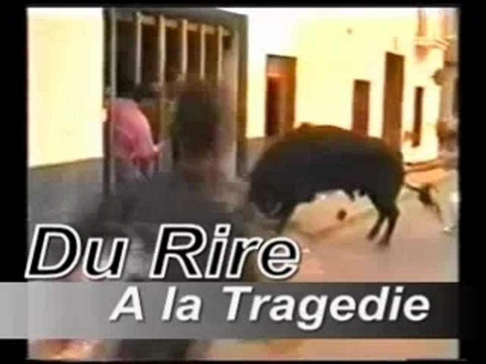 Du rire ... a la tragedie