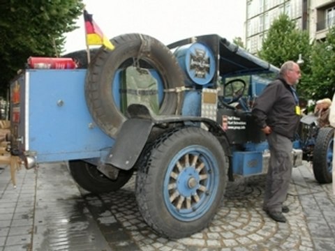 Peking paris passage à Reims