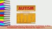 Read  Autism Attacking Social Interaction Problems A PreVocational Training Manual for Ages Ebook Free