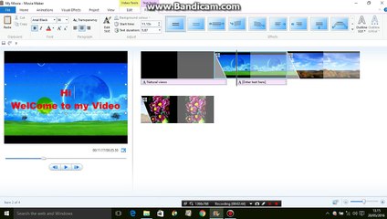 WINDOWS MOVIE MAKER Training in Urdu and Hindi Part 10