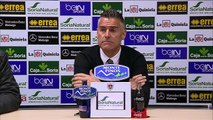 Rueda de prensa de Lluís Carreras tras el CD Numancia (2-2) Real Zaragoza