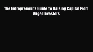 Read The Entrepreneur's Guide To Raising Capital From Angel Investors Ebook Free