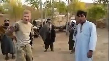 Pathan vs American Soldier Desi Fight