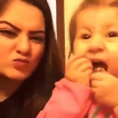 Check out Cute Video of Syra Shehroz’s Daughter Nooray with Minal Watch Video