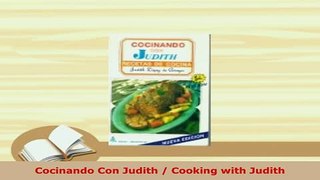 Download  Cocinando Con Judith  Cooking with Judith Read Online