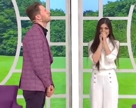 Esra Erol'da görülmemiş olay... Paravan açılır açılmaz bakın ne yaptı