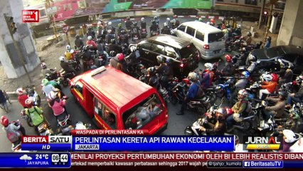 Jalur Perlintasan Kereta Tak Sebidang Rawan Kecelakaan