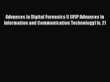Read Advances in Digital Forensics II (IFIP Advances in Information and Communication Technology)