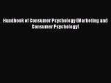 Read Handbook of Consumer Psychology (Marketing and Consumer Psychology) Ebook Free