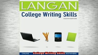 FREE DOWNLOAD  College Writing Skills READ ONLINE