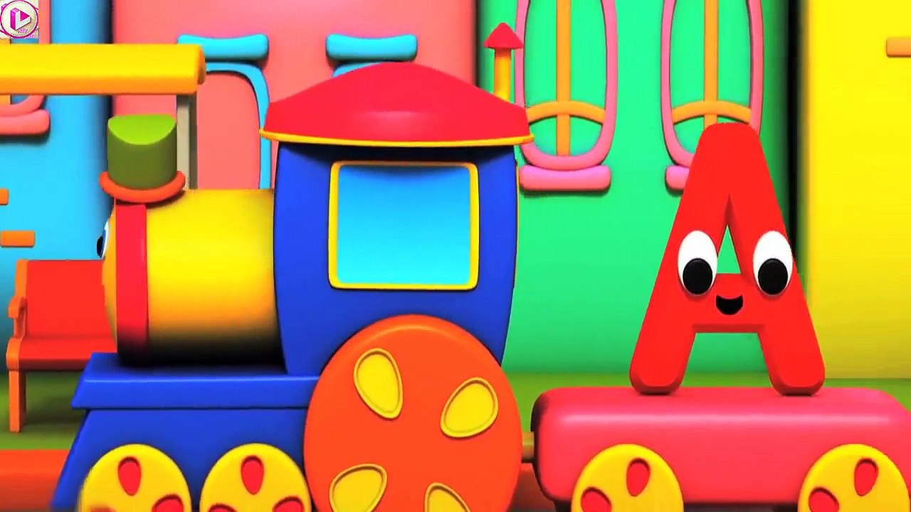 Bob, The Train - learning Alphabets - Bob ABC Train - Alphabet Hindi