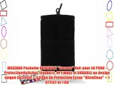 MUZZANO Pochette ORIGINALE Cocoon Noir pour LG P990 - Protection Antichoc ELEGANTE OPTIMALE