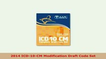 PDF  2014 ICD10CM Modification Draft Code Set PDF Book Free