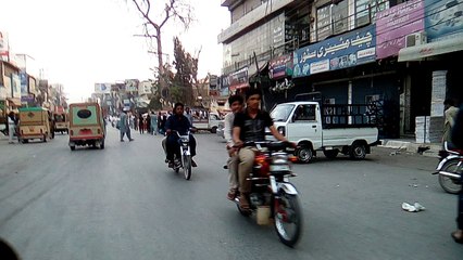 City Saddar Road Rawalpindi  20 May 2016