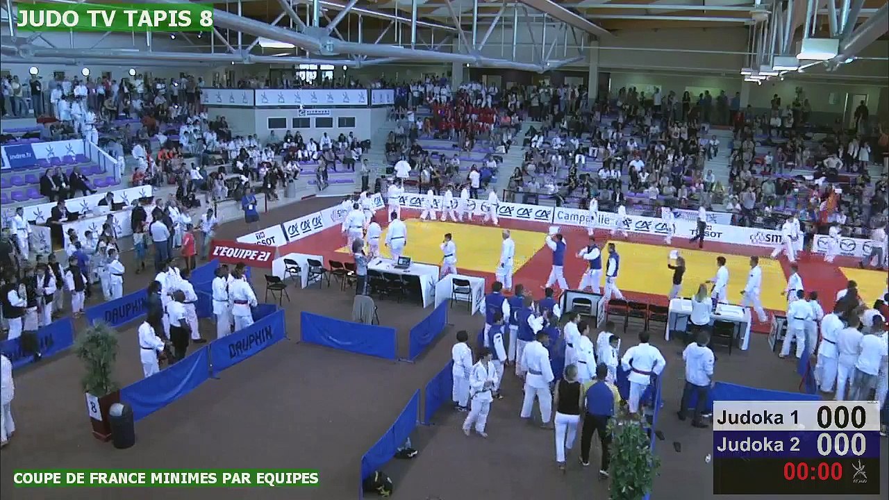 TAPIS 8 - COUPE DE FRANCE MINIMES PAR ÉQUIPES DE DÉPARTEMENTS - CEYRAT, 2016 - LIVE 9 (15)