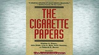 READ book  The Cigarette Papers Full Free