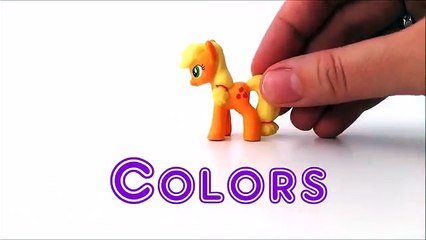 Counting Colors toy learning English  video information 10 My Little Pony 1 Learn to count