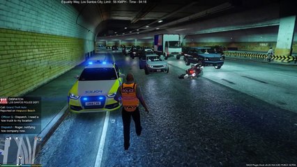 ♦GTA 5[PC]♦ LSPDFR: An Array of Affray ••Audi S4/UK Police••