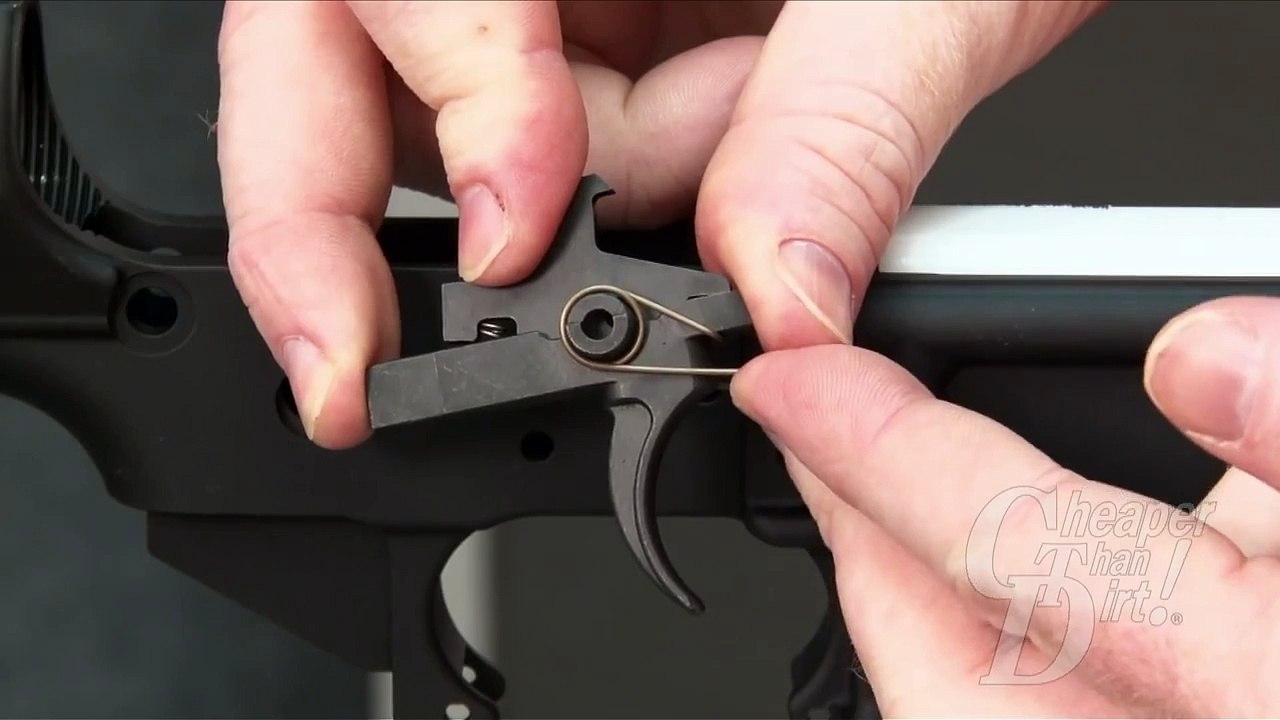 Installing Fire Control Group - Building your AR-15 - CheaperThanDirt.com