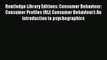 Read Routledge Library Editions: Consumer Behaviour: Consumer Profiles (RLE Consumer Behaviour):