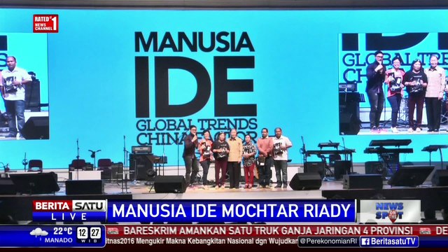 Seminar Manusia Ide, Mochtar Riady Berbagi Kisah Inspiratif