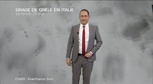 Météo Italie : incroyables chutes de grêle