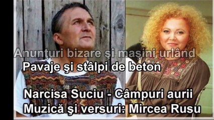 Narcisa Suciu - Campuri Aurii -cu versuri-