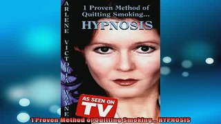 READ book  1 Proven Method of Quitting Smoking HYPNOSIS Online Free