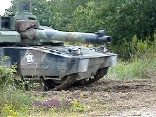 char Leclerc lors des portes ouvertes du6-12e RC