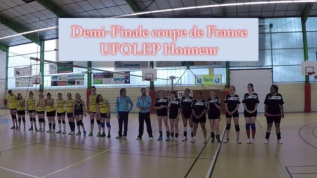 Demi finale Coupe France UFOLEP Volley-Ball