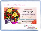 Buy Flowers,Cakes and Chocolate Online and send it to Pondicherry, India