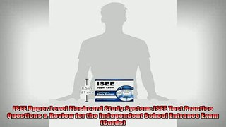 READ book  ISEE Upper Level Flashcard Study System ISEE Test Practice Questions  Review for the  FREE BOOOK ONLINE